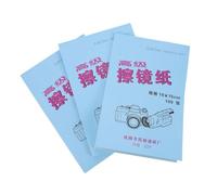 Housoutil Microscope Cleaning Paper 300 Sheets Portable Lens Tissue for Camcorder Lens and Microscope Convenient Booklet Design White Paper Removes Fingerprints