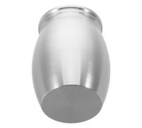 Housoutil Mini Urn for Human Ashes Small Aluminum Alloy Lightweight Design Engravable Surface, Silver Multipurpose Memorial Keepsake Urn for Travel on The Go Use