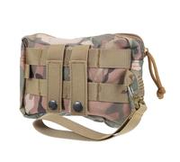 Housoutil Mini Waist Pack for Outdoor Sports with Camouflage Pattern, Multi-Purpose Utility Pouch Waist Bag for Hiking, Running, and Travel