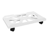 Housoutil Mobile Computer Tower Stand Adjustable PC Case Holder with Wheels Floor Stand for Office and Home Use