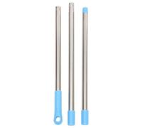 Housoutil Mop Handle Replacement Sturdy Mop Stick Stainless Steel with 3 Section Design Extendable Pole Improving Cleaning Efficiency for Floor Cleaning