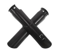 Housoutil Motorcycle Front Fork Protector Cover in Black Plastic Waterproof Precise Fit for Small Offroad Motorcycles for Dirt Bike Repair and Maintenance