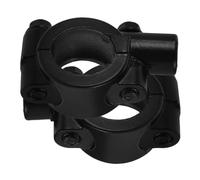 Housoutil Motorcycle Rearview Mirror Adapter Iron Handlebar Accessory Clamp 2 Pcs for Scooters and Atvs with Adjustable Angle and Wind Resistance