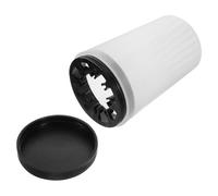 Housoutil Nail Art Brush Cleaning Holder Cup Plastic Small Soaking Pot UV Gel Pen Storage for Professional Nail Tool Organization