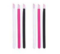 Housoutil Nail Polishing Pen Set Pen Shape 6pcs for Natural Nails by Professionals and Learners