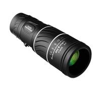 Housoutil Night Telescope Monocular Telescope 16x52mm Black Plastic Bright Humanized Design for Hunting and Climbing
