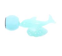 Housoutil No Drilling Dolphin Door Stopper Silicone Collision Cushioning Protector for Floor and Wall Cartoon Door Stop for Household and Office Use Easy Install