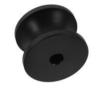 Housoutil Nylon Marine Anchor Wheel Marine Bow Guide Roller Anchor Roller Black Spacesaving Design Fast Efficient Handling for Boats Where Efficient Layout Is Crucial