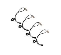 Housoutil Nylon Photography Clips Not Easy to Break or Bend Multi-functional 4 Pcs Elastic Fixed Backdrop Clamps with Contemporary Design for Background Plate and Clothes Suitable
