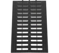 Housoutil Outdoor French Drain Plastic Drain Grate-7.9 x 12.2 in Durable Trench Drain Cover,Sewer grates,Outdoor Drainage Grates for Pool,Kitchen,Yard Fence,Sidewalk,Farm,Houseside
