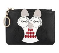 Housoutil Owl Change Purse Mini Simple Multifunctional Zipper Coin Holder Cute Pu Leather with Metal Zipper Convenient for Storing Keys and Ladies Going Out Can Be Put into Handbag