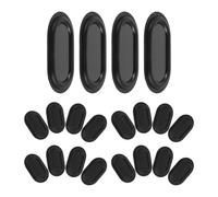 Housoutil Passive Radiator Plate, 30pcs for Oval Bass Speaker Repair Speaker Membrane Replacement with Plastic Material, Enhanced Bass Quality and Universal Fit for Car and Home