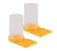 Housoutil Pet Bee Feeder Honey Feeder Large Capacity Beehive Entrance for 2pcs, Multi-function Bee Water Dispenser Beekeeping Tool and Garden and Lawn Use