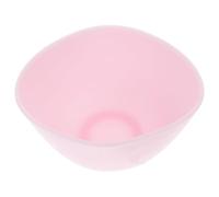 Housoutil Pink Silicone Bowl 8x5cm Odourless Anti-Drop Mixing Bowl for Home Cooks, Versatile Kitchen Utensil, Dishwasher Safe, for Staging and Measuring Ingredients