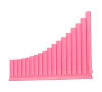 Housoutil Pipe Pink Pan Flute for Beginners and Students, Traditional Chinese Woodwind Instrument Made of Abs and Resin Sound Quality, Versatile Use in Educational Settings and Ethnic Campus