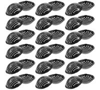 Housoutil Planter Hole Grid Mat Pads 50Pcs Mesh Netting for Flower Pot Bottoms 7.5Cm Outer Diameter Suitable for Seedlings and Decorative Garden Pots