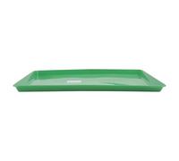Housoutil Plastic Pet Cage Bedpan Tray for Dogs and Rabbits Green Sturdy Pet Poop Pan with Smooth and Safe Surface Wear and Tear Resistant Urine Guard