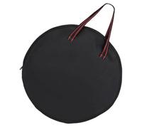 Housoutil Portable Black Oxford Cloth Drum Pad Carry Bag for 10 Inch Silent Practice Pads with Sturdy Material for Musicians the Go