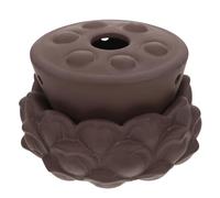 Housoutil Portable Purple Sand Belly Button Warmer Comfortable Touching and Ash Prevention, Moxibustion Pot for Navel Heat Therapy Suitable for Kinds of People