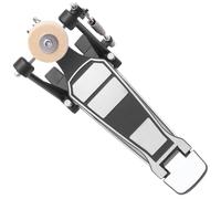 Housoutil Professional Bass Drum Pedal Single Kick Pedal Replacement Part Adjustable Hammer Angle Height Drum Kit Accessory for Drummers