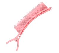 Housoutil Professional Hairdresser Hair Clips with Comb, Pink Multipurpose Thick Hair Sectioning Styling Accessories for Salon Haircut, Dyeing and Hairdressing Use