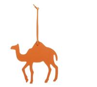 Housoutil PU Brown Camel Animal Pendant Hanging Charm for Bags and Keys Lightweight PU Leather Middle Eastern Style Decoration Compact Cute Car and Handbag Accessory