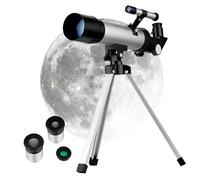 Housoutil Refractor Telescope for Viewing Planets Beginners Telescopes Adjustable Tripod for Astronomy for Star Gazing in Backyard