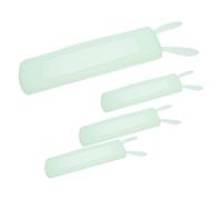 Housoutil Remote Shock-resistant for Tv and Air Conditioner Remotes Protective Sleeve 4pcs Silicone Control Covers Glow in The Dark Flexible Case with Ear Design for Home Living Room