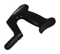 Housoutil Replaceable Black Pp Walking Cane Handle Head for Hiking Poles and Canes with Additional Support, Portable Stick Handle Suitable for Those with Mobility Challenges