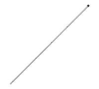 Housoutil Replaceable Foosball Rod Table Football Accessory Metal Operation Pole with Smooth Rod Movements Made of Stainless Steel and Plastic Compatible with Wide Range of Table Soccer