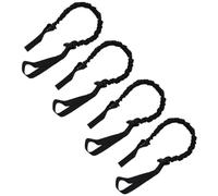 Housoutil Resistance Bands 4pcs with Sturdy Latex and Cloth Material Ab Roller Pull Ropes for Abdominal Training for Abdominal Wheel Suitable for Gym and Home Use, for Beginners