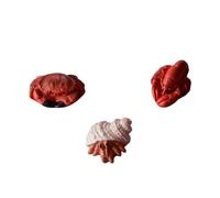 Housoutil Seafood Resin Ornament Featuring Lobster, Crab, and Conch Shapes 3 Pcs Mini Desktop Sculpture Set Made from Sturdy Resin That Is Not Easy to Fade or Decay, for Office and Home