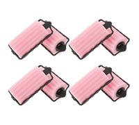 Housoutil Self Holding Hair Curlers Sponge Rollers 8Pcs Soft Foam Styling Tools for Volume and Heatless Curling at Home or Salon, Comfortable Sleeping Hair Rollers for Easy Perming