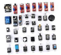 Housoutil Sensor Module Kit Compatible with Arduino Nano Learning Module Includes Relay and Passive Buzzer Standard Interface for Microcontrollers Stem Electronics Starter for Beginners and