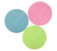 Housoutil Silicone Dough Rolling Mat 12 Inch Non-Slip Pastry Pad with Measurement Scale for Baking Bread and Decorating Cakes for Home and Professional Bakers