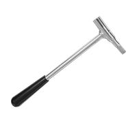Housoutil Sliding Door Hardware Partition Door Handle Wrench Metal Crank Arm Spanner Tool with Comfort Grip for Movable Divider Track in Iron
