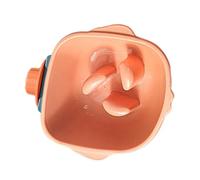Housoutil Slow Feeding Puppy Bowl with Detachable Design and Wear Resistant Pp Material, Hanging Dog Dish Bowl Suitable for Travel and Can be Hung the Dog Cage, for Healthy Eating
