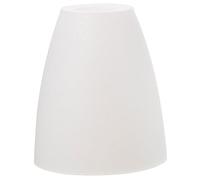 Housoutil Small Lamp Shade 5pcs Plastic Lampshade Flat Head Shade Replacements White Shade Cover for Bedroom Chandelier Pendant Light Accessory Chandelier Shades