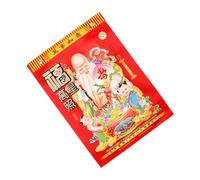 Housoutil Snake Year Wall Calendar Tear Off Daily Chinese Zodiac Planner Format Countertop Calendar for Home Use