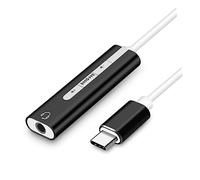 Housoutil Sound Card Sturdy Aluminum Alloy USB 3.1 with 7.1 Surround Sound Track with Volume Control Buttons for Mic and Earphone Plug-in Compatible with Computer and Earphone