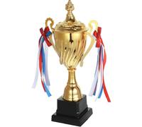 Housoutil Sports Competition Trophy Metal 32.5Cm First Place Award Cup for Elementary School Awards and Track and Field Events