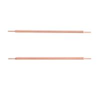 Housoutil Spot Welder Replacement Tip and Versatile Compatibility 2pcs Alumina Copper with Efficient Heat Transfer Industrial Manufacturing Nozzle Accessory for Workshop Productivity