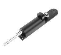 Housoutil Spring Loaded Latch, Spring Loaded Latch Bolt, Stainless Steel Easy Step Kickdown Door Stop, Sliding Barrel Bolt Door Lock for Industrial Device Door Equipment Door