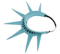 Housoutil Statue of Liberty Headband with Versatile Use and Durability and Torch Costume Accessories for Women, Vinyl Material for American Themed Party and Cosplay Event