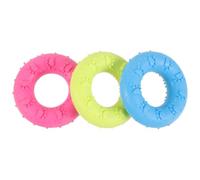 Housoutil Sturdy Hunting 3pcs Dog to Donut Chewing for Medium Small Sized, Tpr Material Bite-resistant for Exercise and Stimulate Instincts Dogs Puppy Daily Use Training