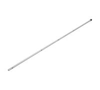Housoutil Table Football Replacement Stainless Steel Foosball Rod 6mm Diameter X 41.5cm with End Cap, Operation Pole for Indoor Table Soccer Game Accessories