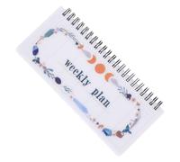 Housoutil Tearable Weekly Academic Planner Notebook for Students Portable Coil Flip-up Organizer Binder School Supplies for Scheduling Prioritizing and Creative Writing