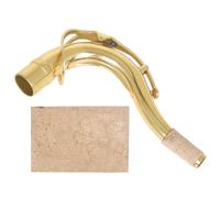 Housoutil Tenor and Position with Sheet Cork Comfortable Playing Sax Neck Replacement Kit Brass Saxophone Reliable Sax Accessories
