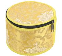 Housoutil Tibetan Singing Bowl Carry Case Made of Cotton Cloth with Delicate Pattern Design, Easy to Carry and Protect the Bowl, for Meditation and Travel Use Random Color