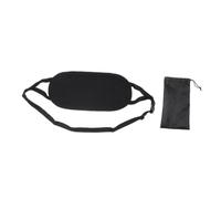 Housoutil Travel Foot Hammock Nailless Cotton Mesh Foot Rest for Airplane Office Outdoors Comfortable Elevating Support with Storage Bag Portable Footrest for Leisure Relaxation